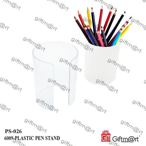 White Plastic Pen Holders