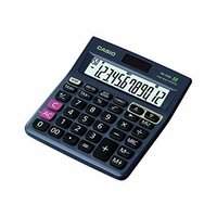 Casio Dual Power Electronic Calculator Mj-120d Plus Bk