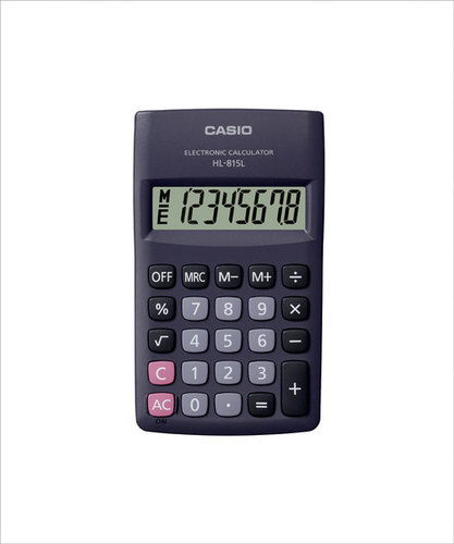 Casio HL-815L-BK Portable Calculator By OFFICE BAZZAR E STORE PRIVATE LTD.