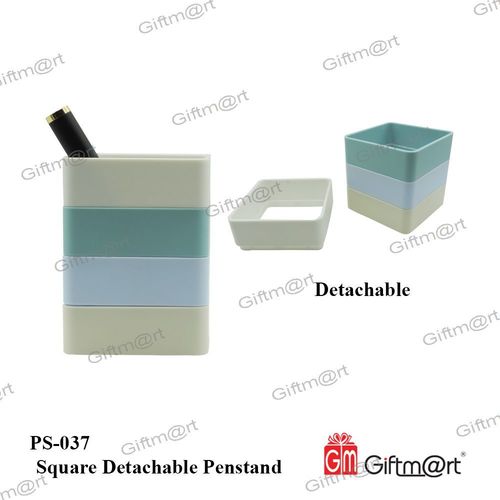 Plastic Square Detectable Pen Stand