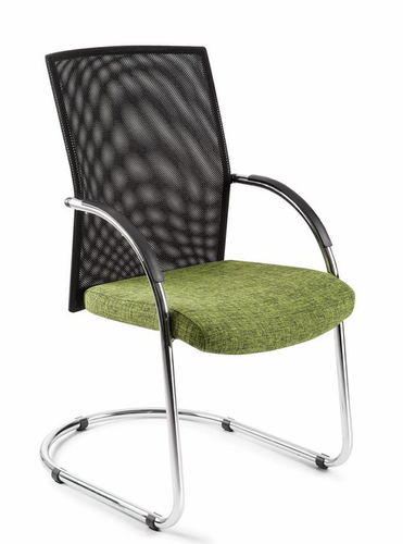 Cantilever Mesh Back Chair