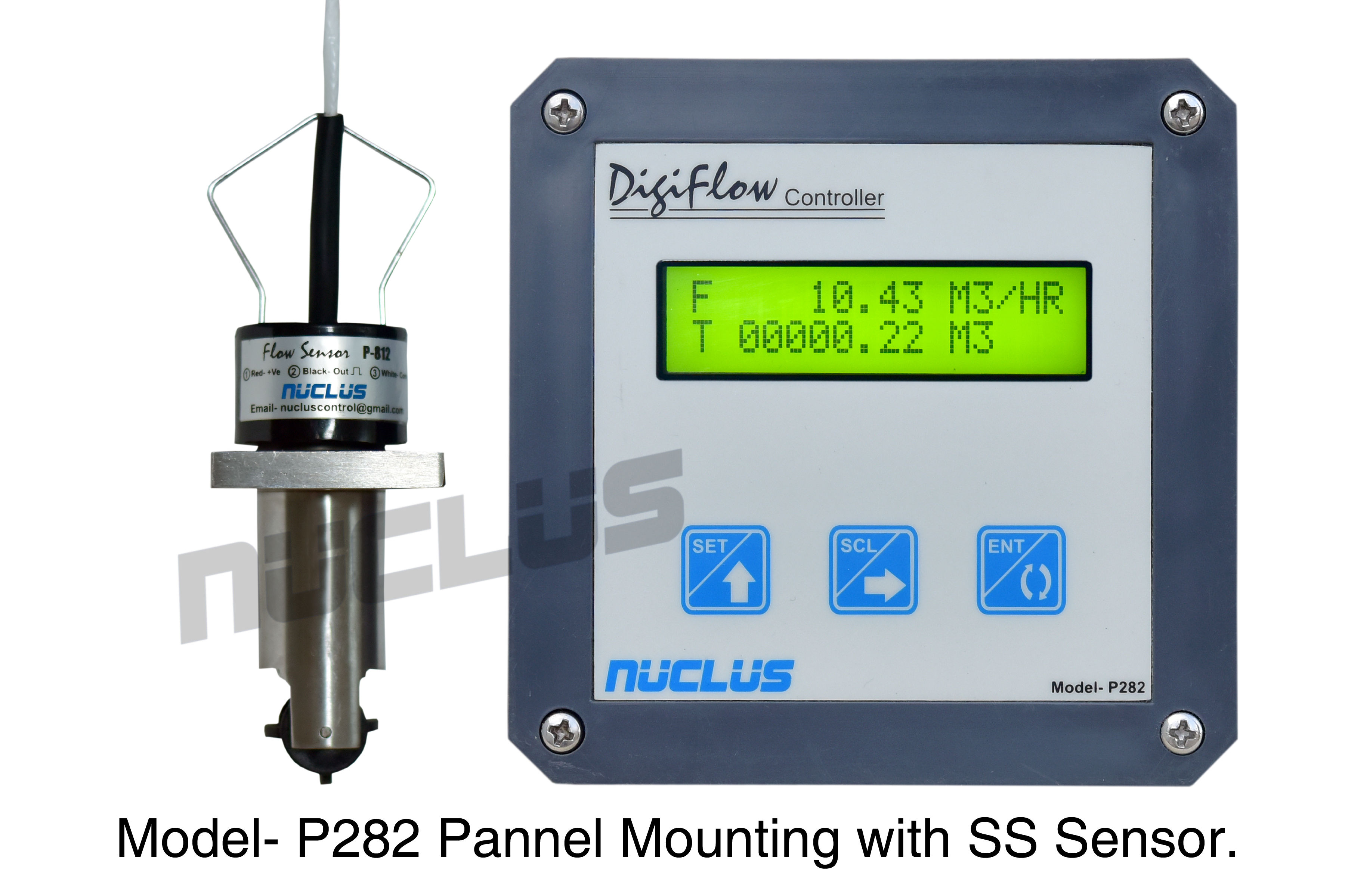 Digital Flow Controller Panel Mounting