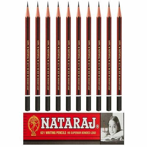 Nataraj 621 Pencils,- Pack of 10 By OFFICE BAZZAR E STORE PRIVATE LTD.