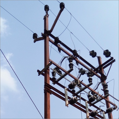 V Cross and Y Cross ARM Substation Structure Fabrication