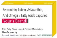 Zeaxanthin Lutein Astaxanthin Omega 3 fatty acids Capsules
