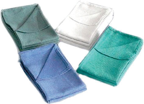 Green Hospital Towels