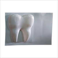 Vacuum Formed Teeth Acrylic Logo Application: Advertising