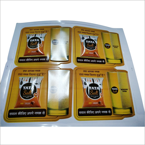 Vacuum Formed Advertising Poster Processing Type: Customized