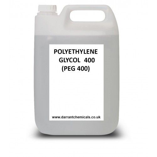 Polyethelene Glycol 400 Boiling Point: 250 Degreec