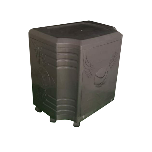 Grey Color Tall Tubular Inverter Battery Trolley