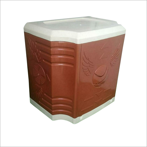 White and Cherry Color Tall Tubular Inverter Battery Trolley