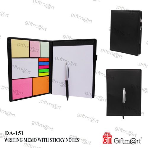 Memo Pad With Sticky Note