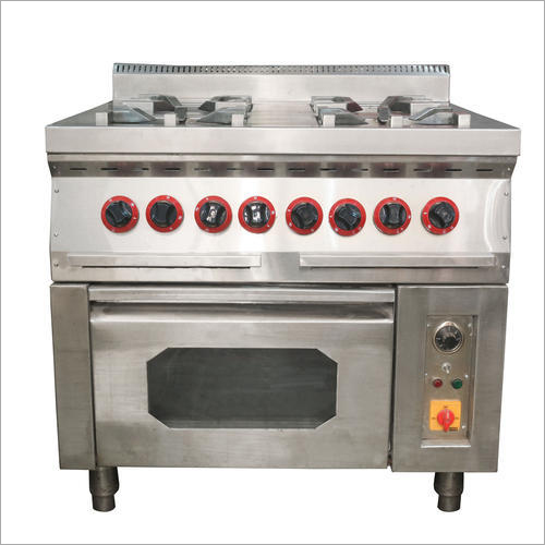 Four Burner Cooking Range With Oven