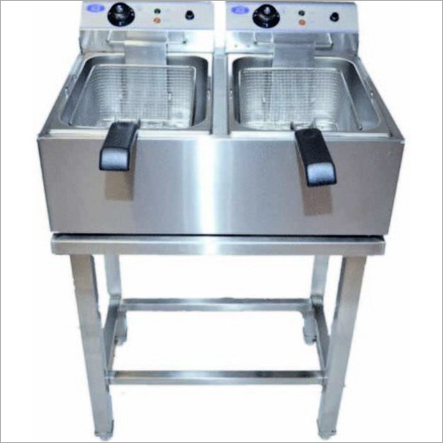 Electric Double Deep Fat Fryer Floor