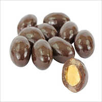 Chocolate Coated Dry Fruit - Chocolate Type, Customized Pack Size, Brown Color, 3-6 Months Shelf Life | Store In Cool & Dry Place