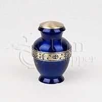 Spring II Brass Metal Token Cremation Urn