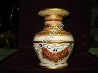 Marble Pots Handicraft - Color: Multicolour