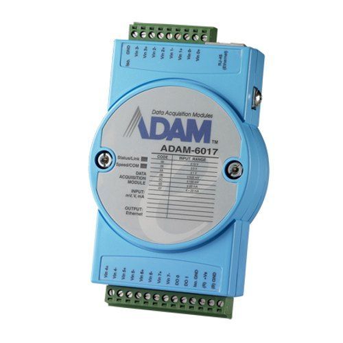 Adam-6017 Ethernet Io Modules Current Range: 2.5 At 24 Volt (V)