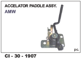 Accelator Paddle Assy AMW - 4 Wheeler Compatibility | Warranty Included