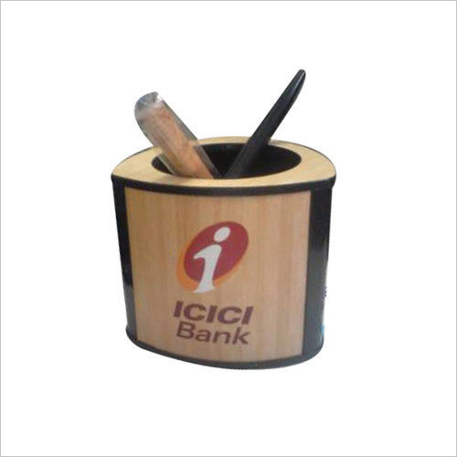 Wooden Pen Stand