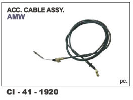 Acc Cable Assy Amw Vehicle Type: 4 Wheeler