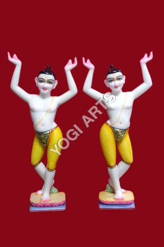 Marble Iskcon Krishna Statue