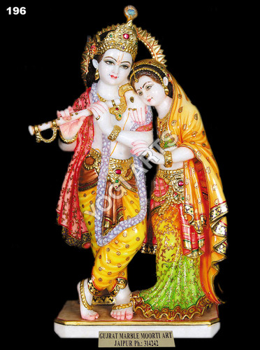 Marble Radha Krishna Statues