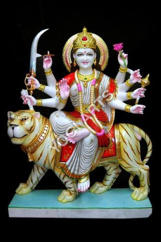 Marble Durga Maa Statues