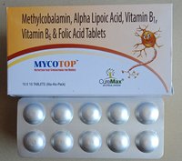 Methylcobalamin 1500 mcg,Alpha Lipoic Acid 100 mg,Folic Acid 1.5 mg,Vitamin B6 3 mg & Thiamine 10 mg