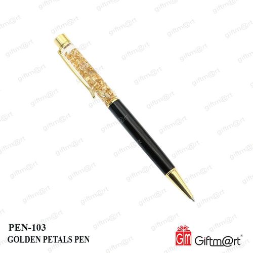 Gold Golden Petals Pen