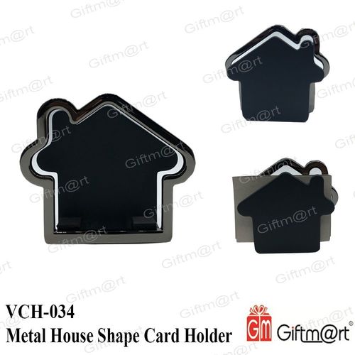 Metal House Shape Card Holder