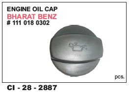 Engine Oil  Cap Bharat Benz