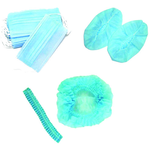 Disposable face mask / Cramp cap / Surgeon cap / Shoe cover
