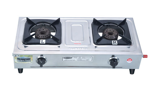 Biogas Stove Double Burner Classic Commander