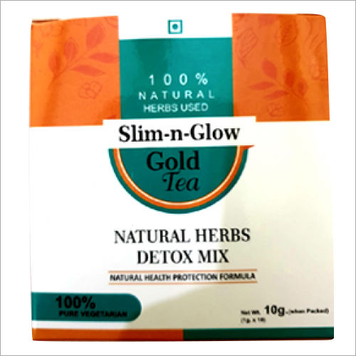 15 G Slim And Glow Gold Tea Antioxidants