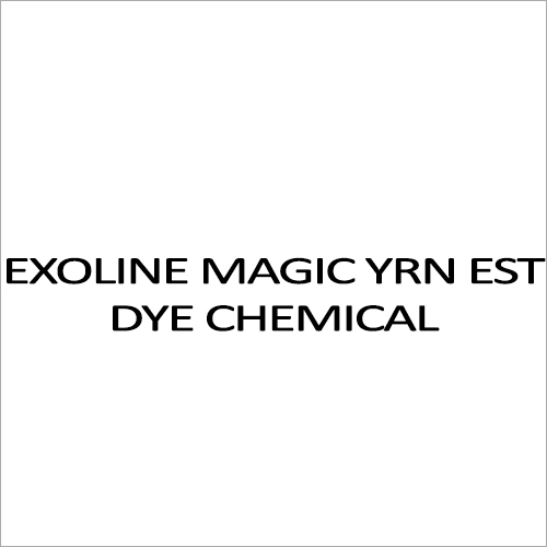 Exoline Magic YRN EST Dye Chemical By EKSOY CHEMICALS INDIA PRIVATE LIMITED