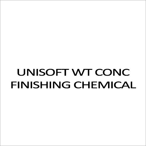 Unisoft Wt Conc Finishing Chemicals