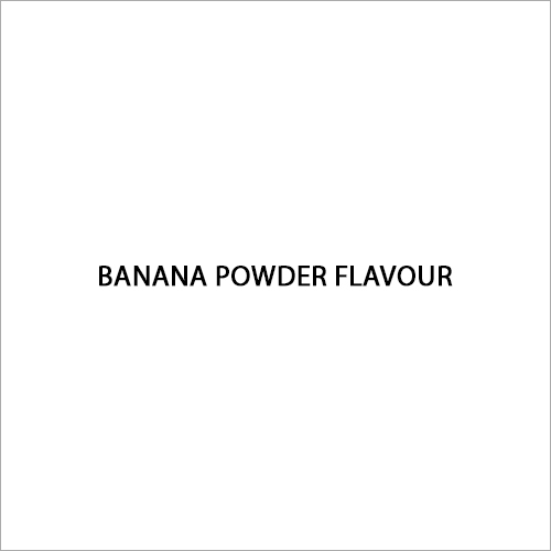 Banana Powder Flavour