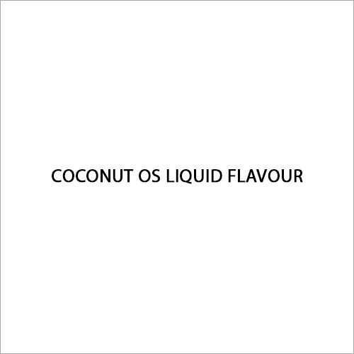 Coconut Os Liquid Flavour Purity: 99%