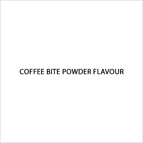 Coffee Bite Powder Flavour Purity: 99%
