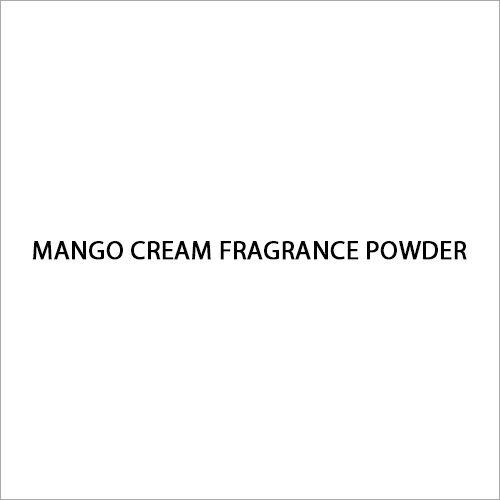 Mango Cream Fragrance Powder Suitable For: Personal Care