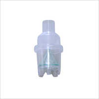 Nebulizer Chamber - Plastic, Unique Baffle Design For Medication Efficiency | Ideal For Hospitals, Medical Centers, And Adult Patients