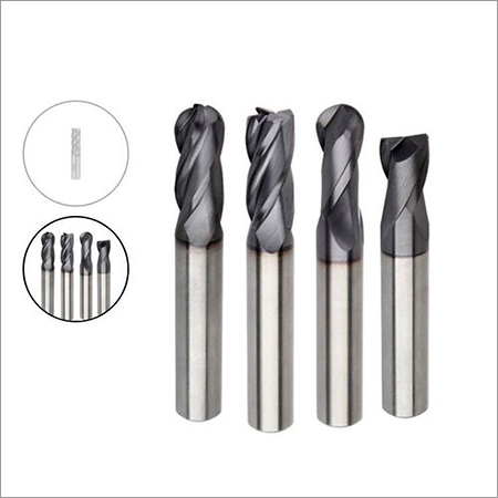 Carbide Ball Nose End Mill Cutters By MICRO SHARP TOOLS