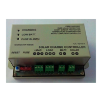 Pwm Solar Charge Controller - 12v, 6a | Metal Enclosure, Battery Protection, Load Control, Overload Protection, Simple Installation