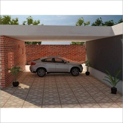 Digital Vitrified Parking Tiles Size: Available In All Size