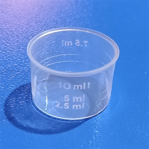 10 ML 25 MM ROUND MEASURING CUP