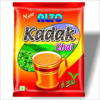 Tea Printed Packing Pouch - Plastic, Customize Size, Multicolor | Durable, Corrosion Resistant