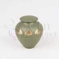 Nature Aspen Brass Metal Token Cremation Urn