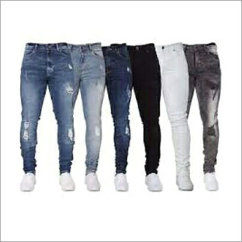 Regular Mens Ripped Jeans