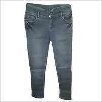Grey High Waist Ladies Jeans